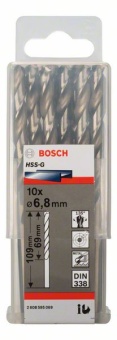    HSS-G, DIN 338 Bosch 2608595069 (2.608.595.069)